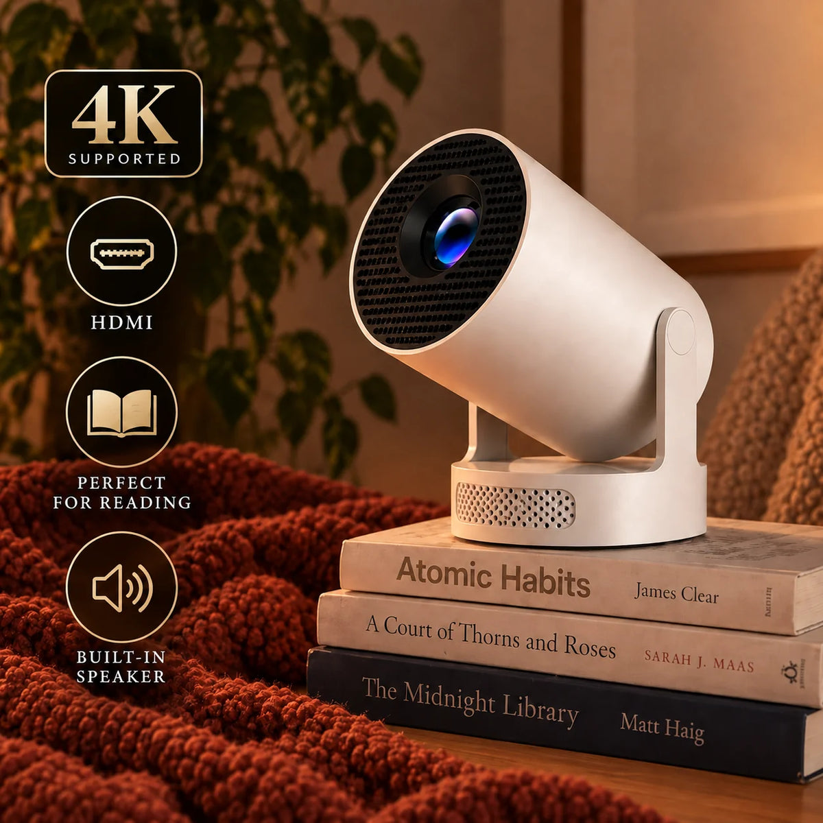 Veruno™ Book Projector
