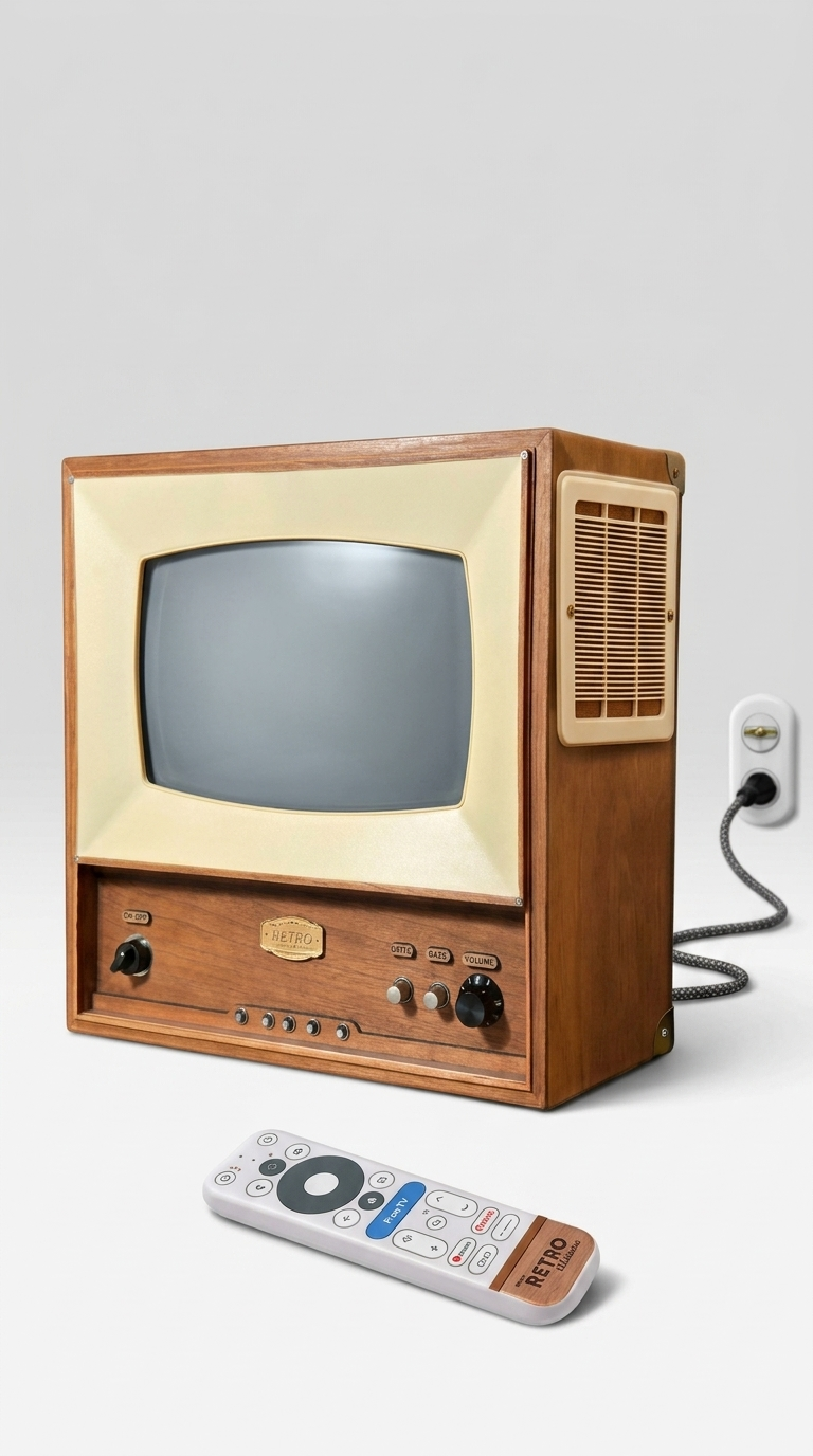 Vintage Mini TV